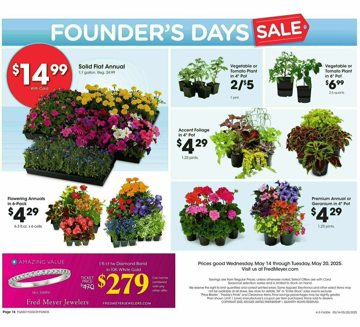 Fred Meyer Home & Apparel Weekly Ad from May 14