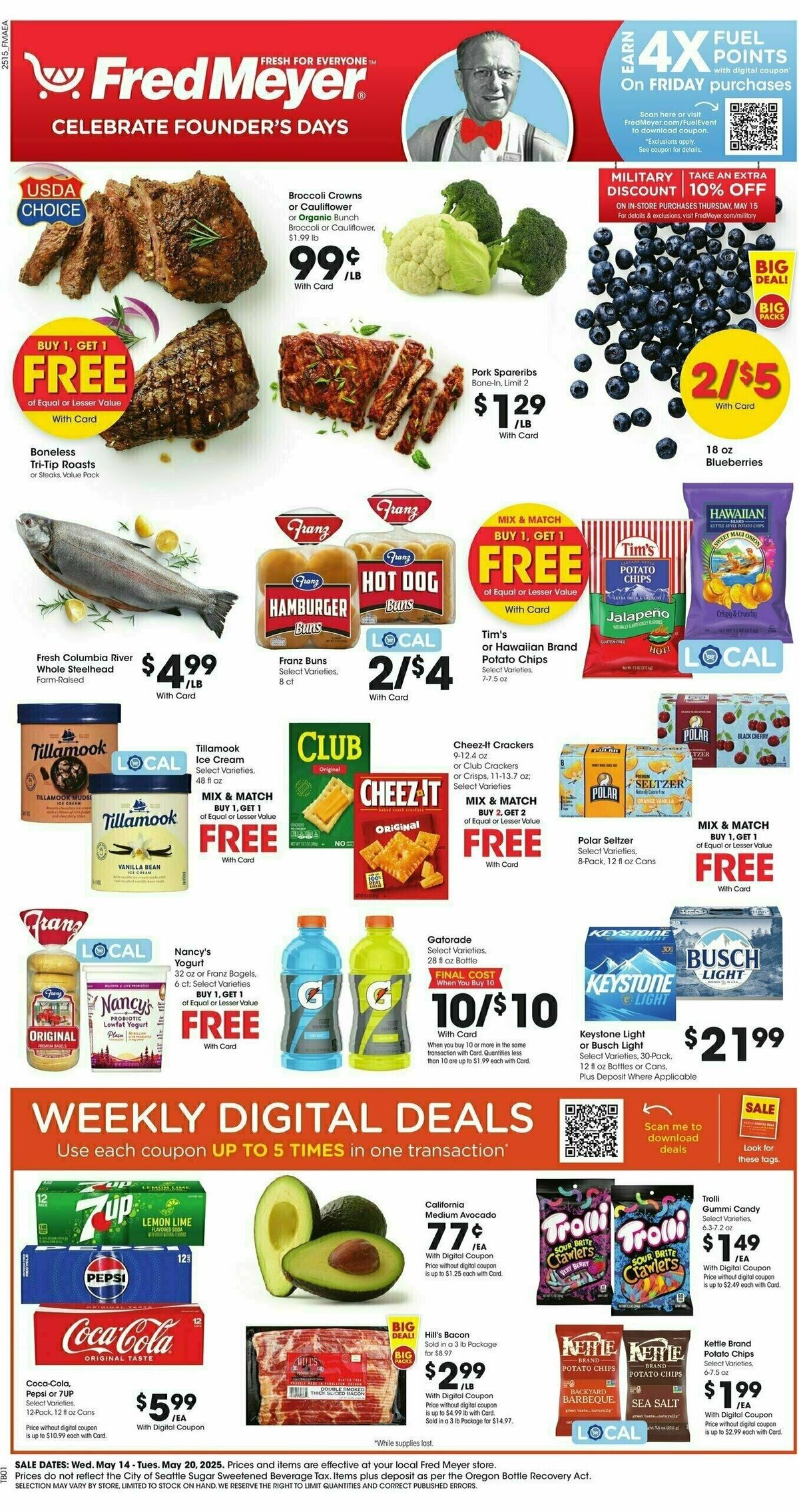 Fred Meyer Weekly Ad from May 14