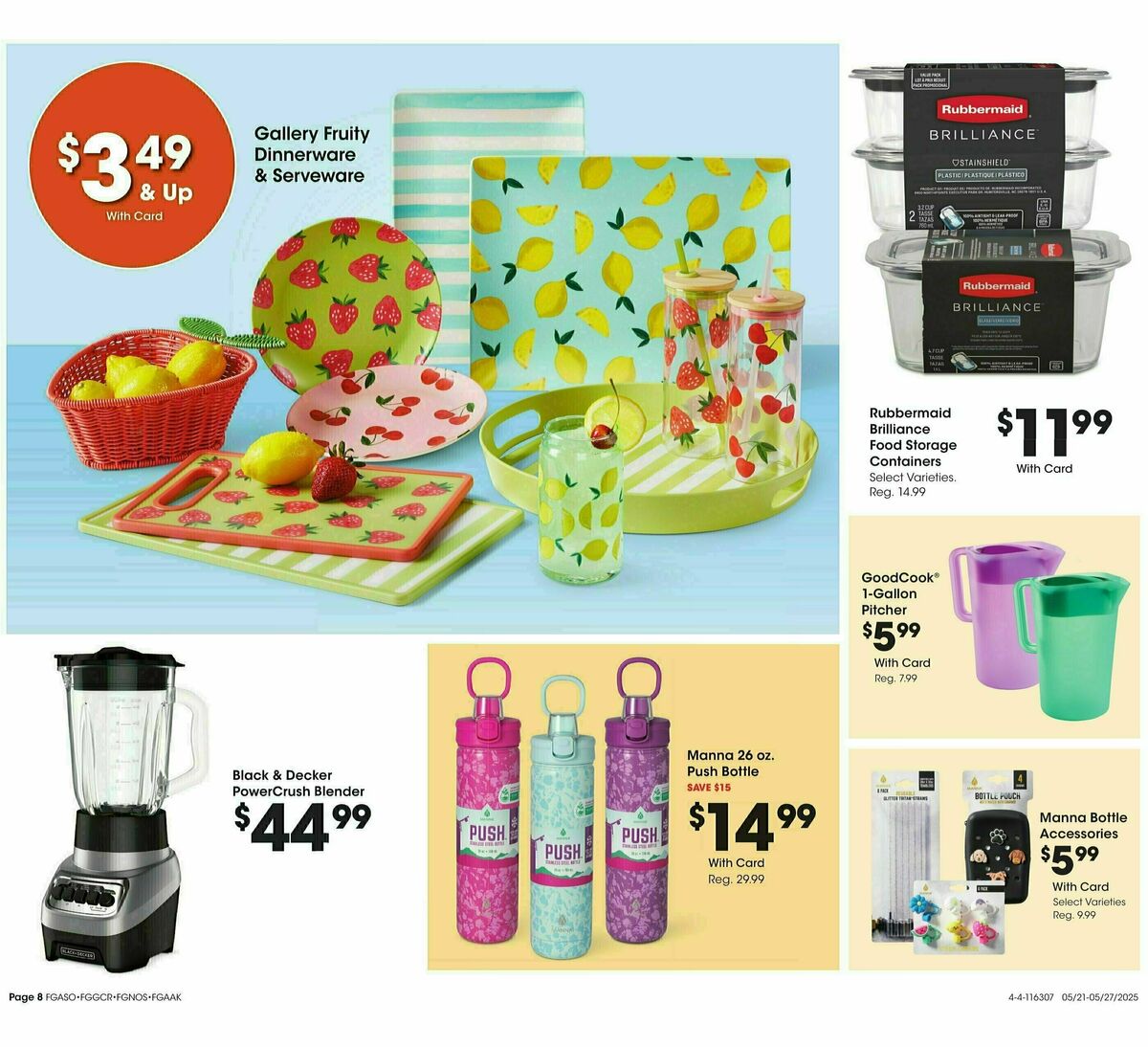 Fred Meyer Home & Apparel Weekly Ad from May 21