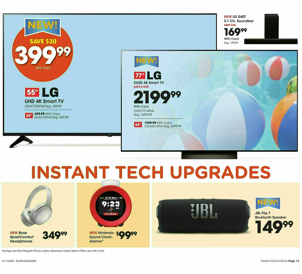 Fred Meyer Home & Apparel Weekly Ad from May 28
