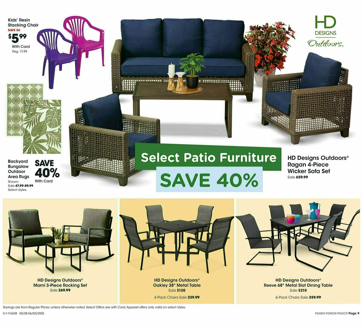 Fred Meyer Home & Apparel Weekly Ad from May 28