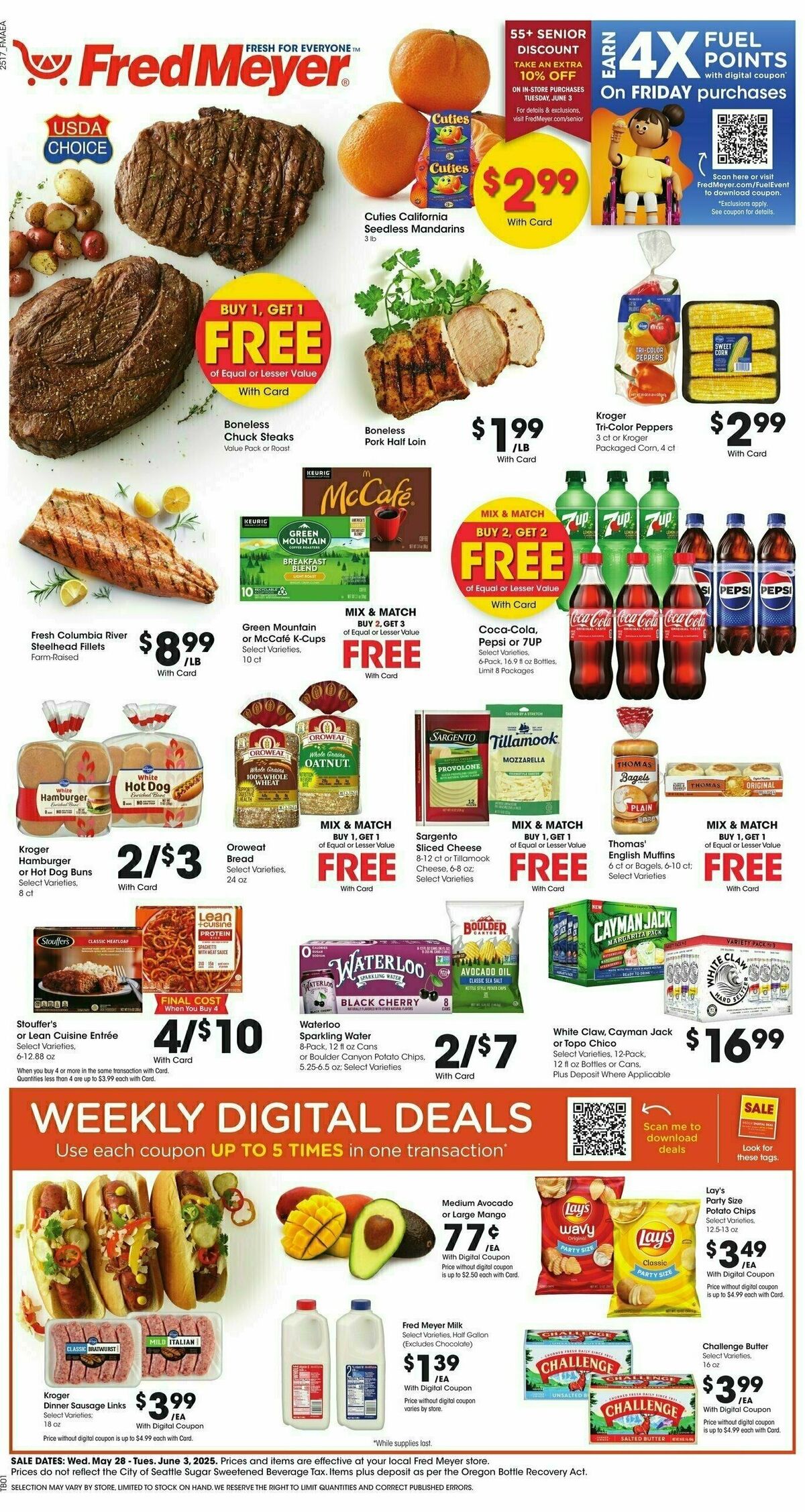 Fred Meyer Weekly Ad from May 28
