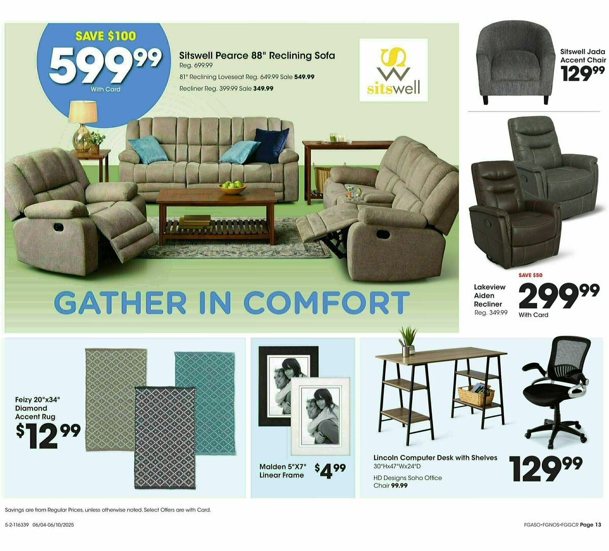 Fred Meyer Home & Apparel Weekly Ad from June 4