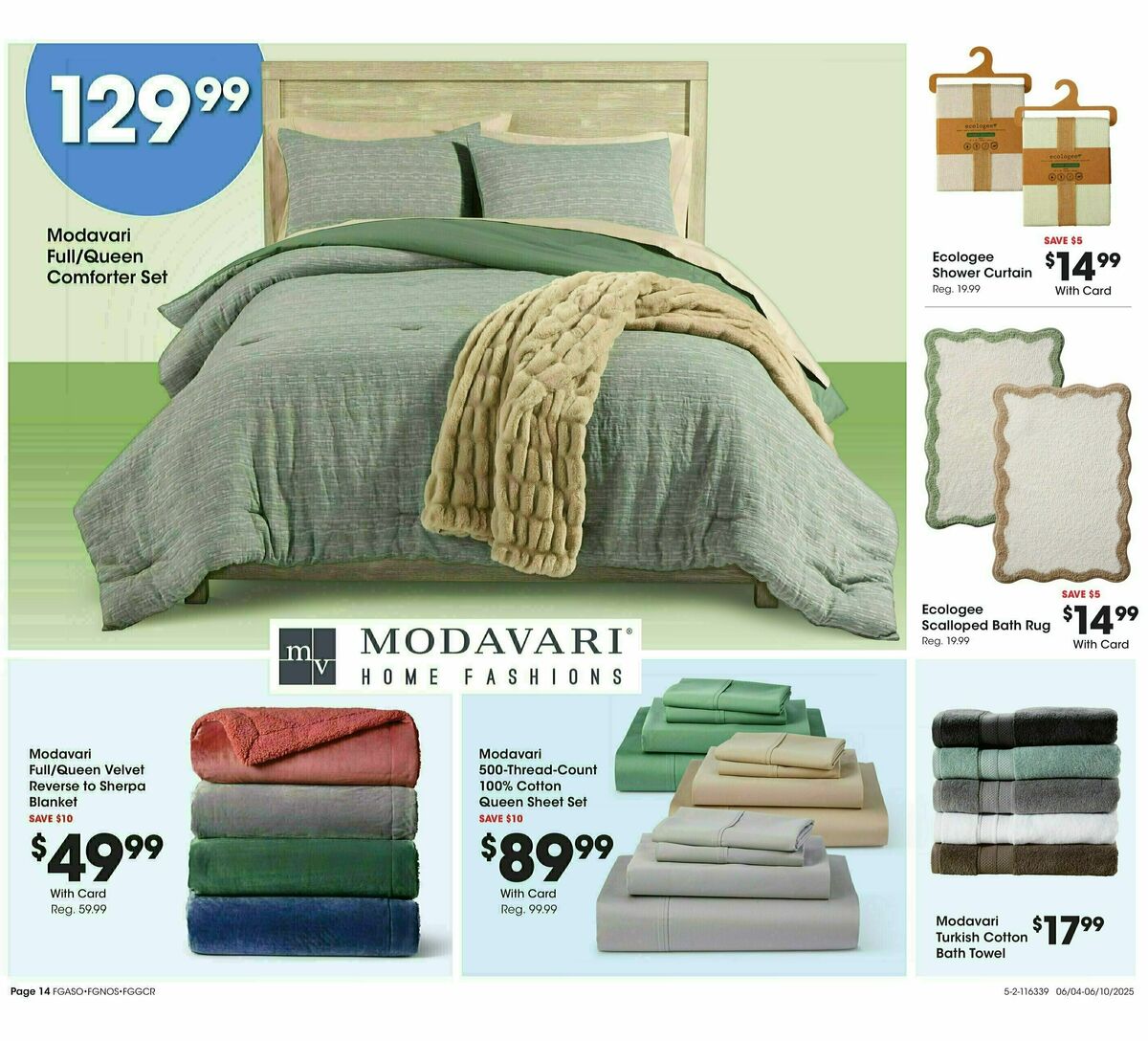 Fred Meyer Home & Apparel Weekly Ad from June 4