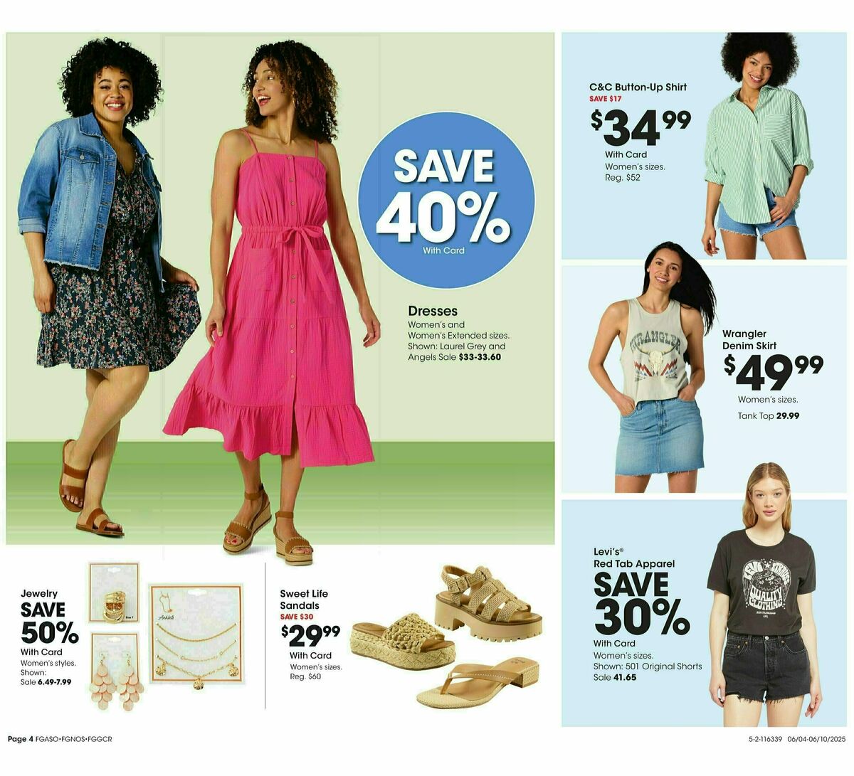 Fred Meyer Home & Apparel Weekly Ad from June 4
