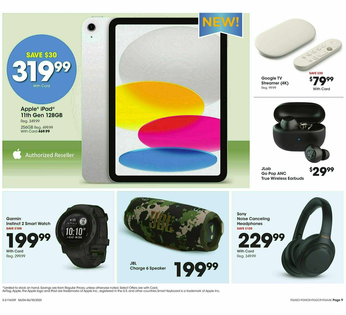 Fred Meyer Home & Apparel Weekly Ad from June 4
