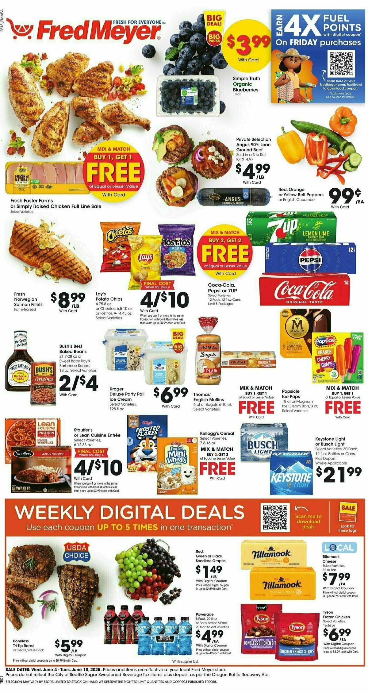 Fred Meyer Weekly Ad from June 4