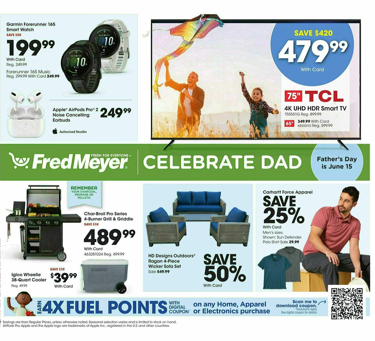 Fred Meyer Home & Apparel Weekly Ad from June 11