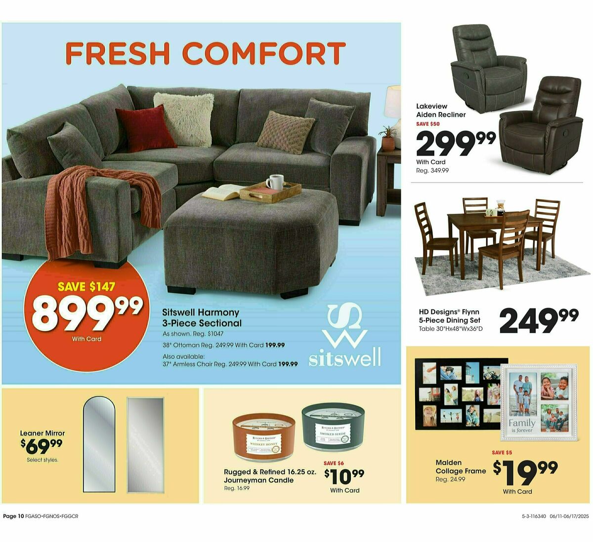 Fred Meyer Home & Apparel Weekly Ad from June 11