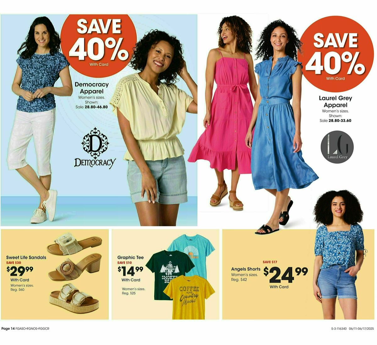 Fred Meyer Home & Apparel Weekly Ad from June 11