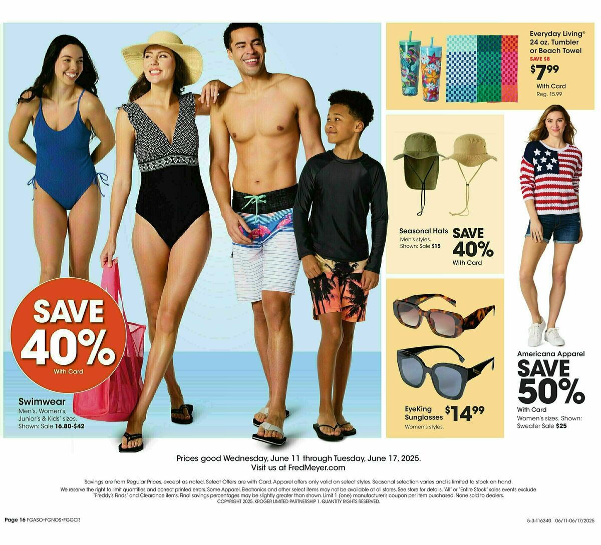 Fred Meyer Home & Apparel Weekly Ad from June 11