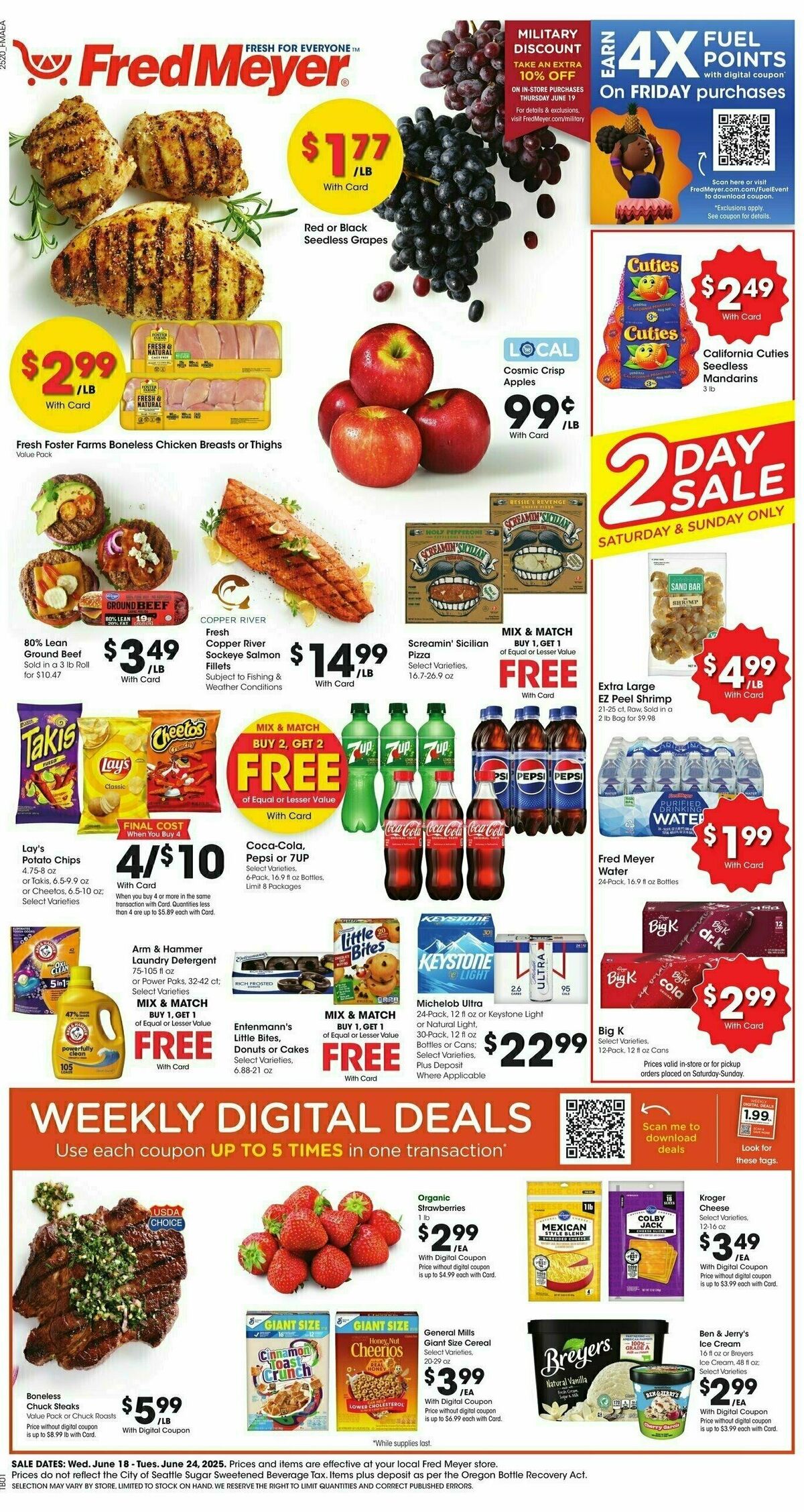 Fred Meyer Weekly Ad from June 18