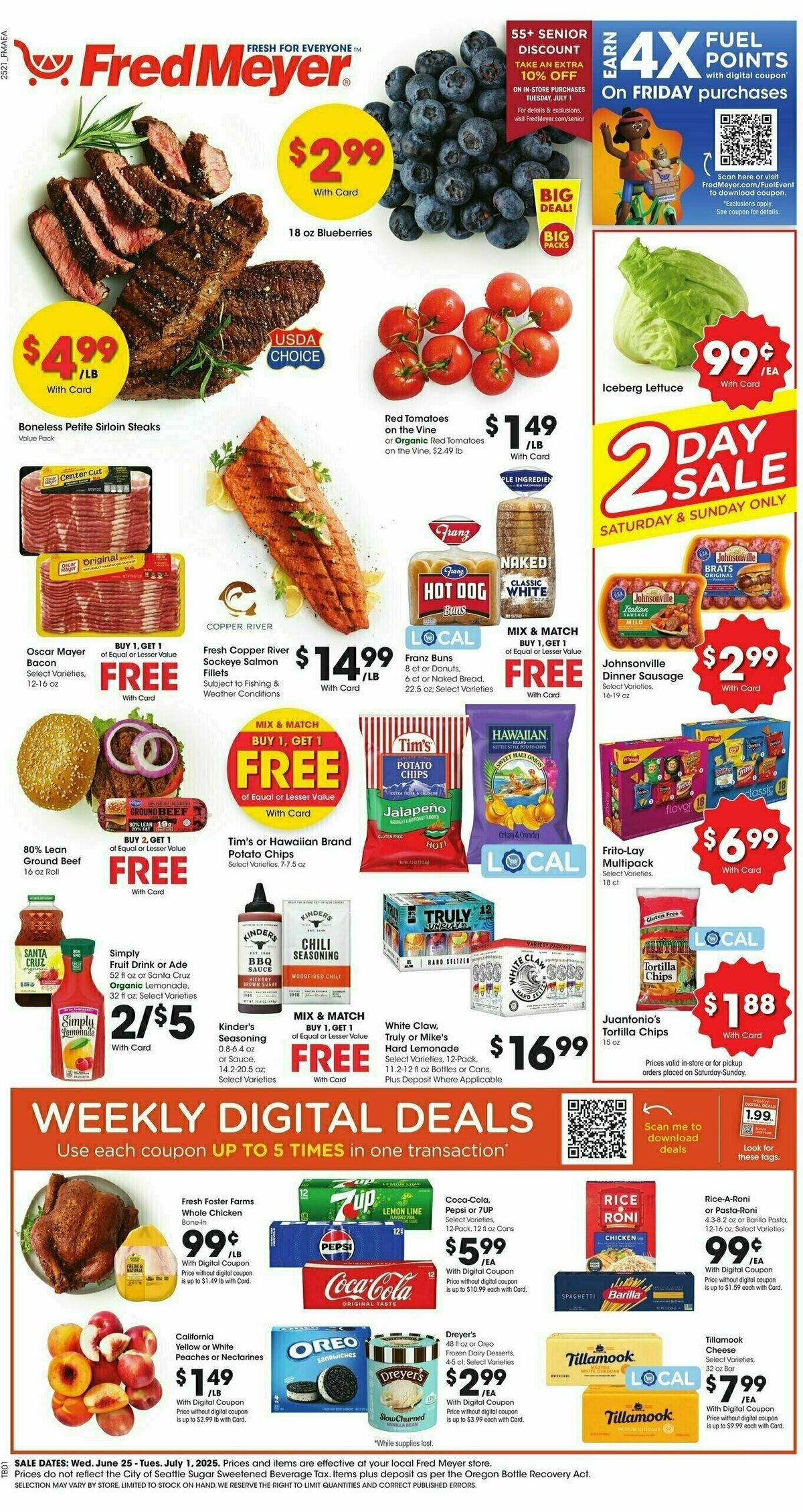 Fred Meyer Weekly Ad from June 25