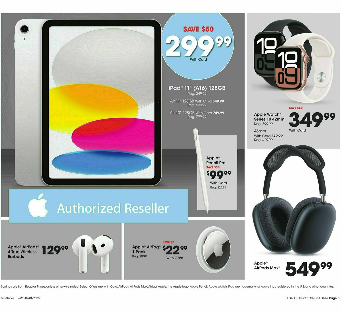 Fred Meyer Home & Apparel Weekly Ad from June 25