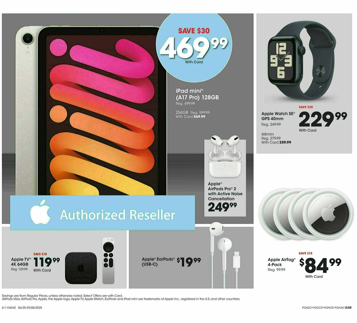 Fred Meyer Home & Apparel Weekly Ad from June 25