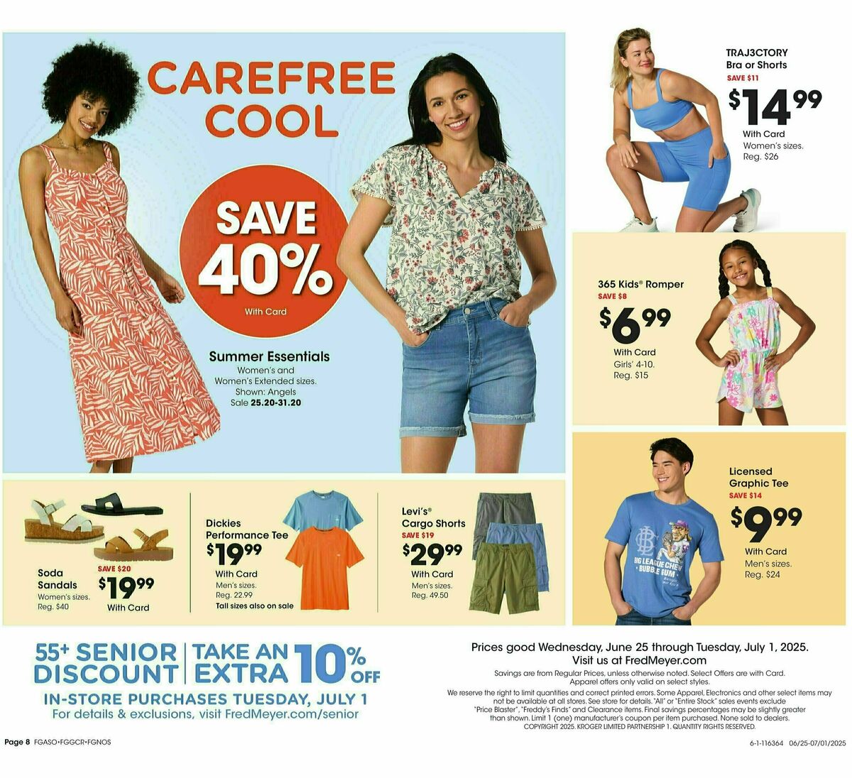 Fred Meyer Home & Apparel Weekly Ad from June 25