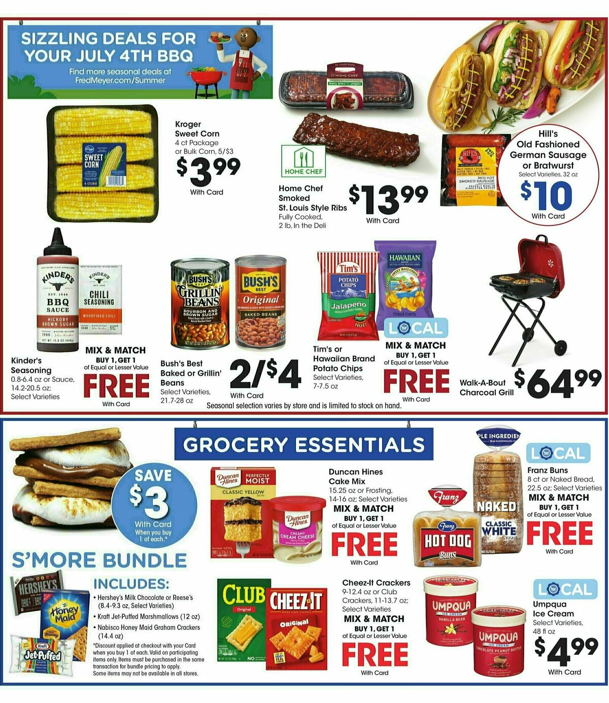 Fred Meyer Weekly Ad from July 2