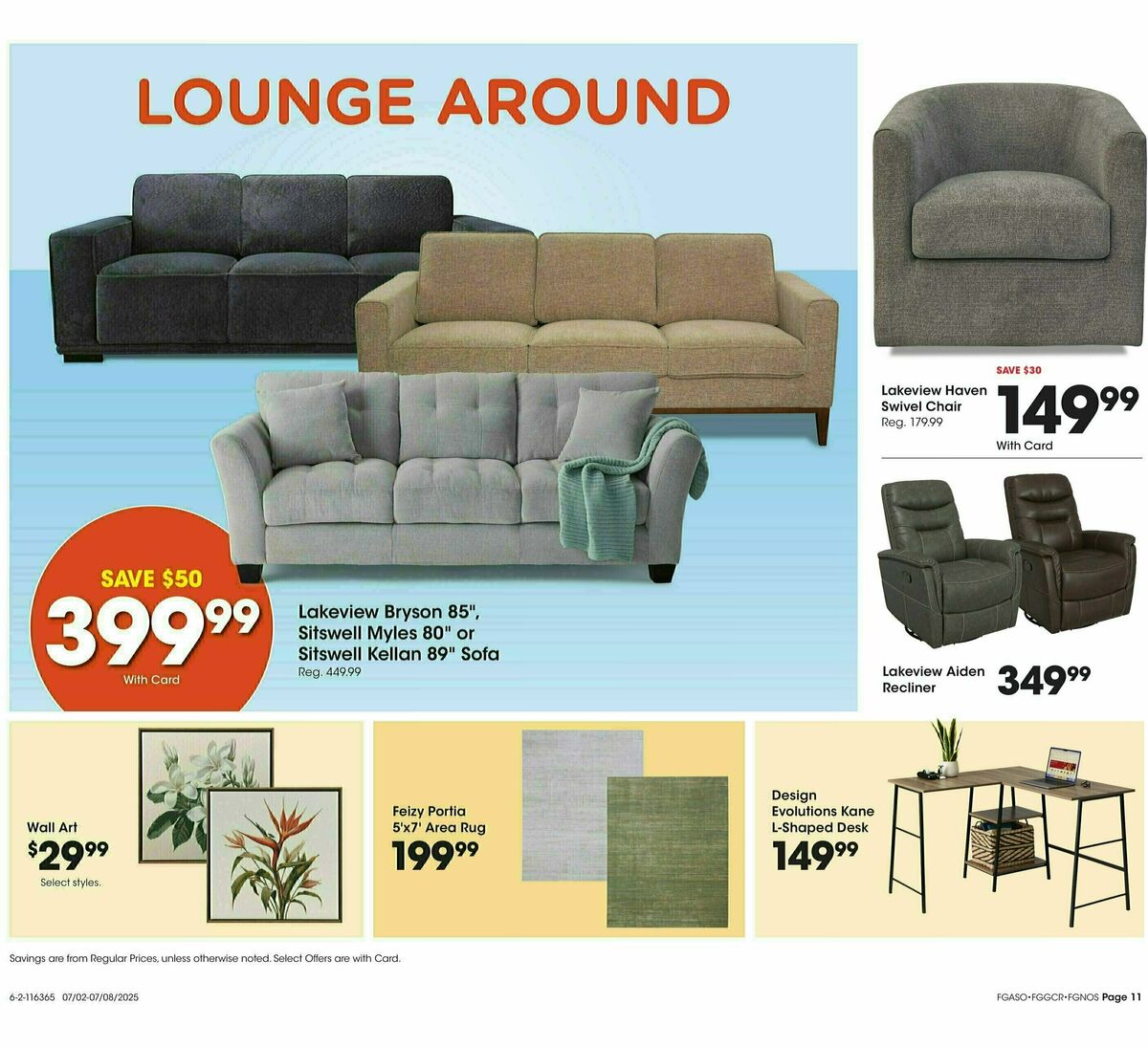 Fred Meyer Home & Apparel Weekly Ad from July 2