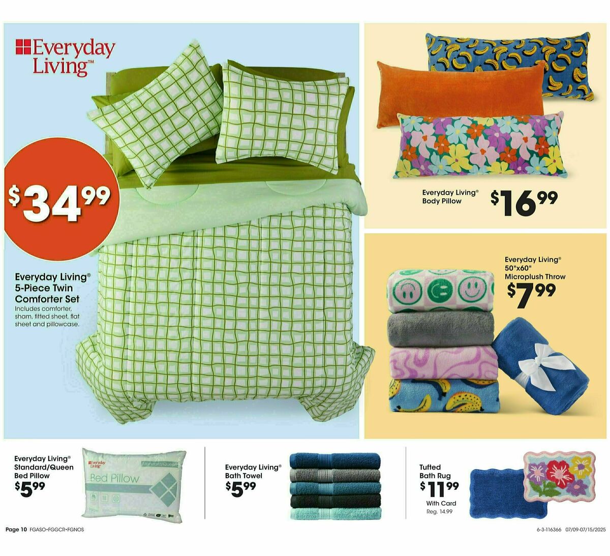 Fred Meyer Home & Apparel Weekly Ad from July 9