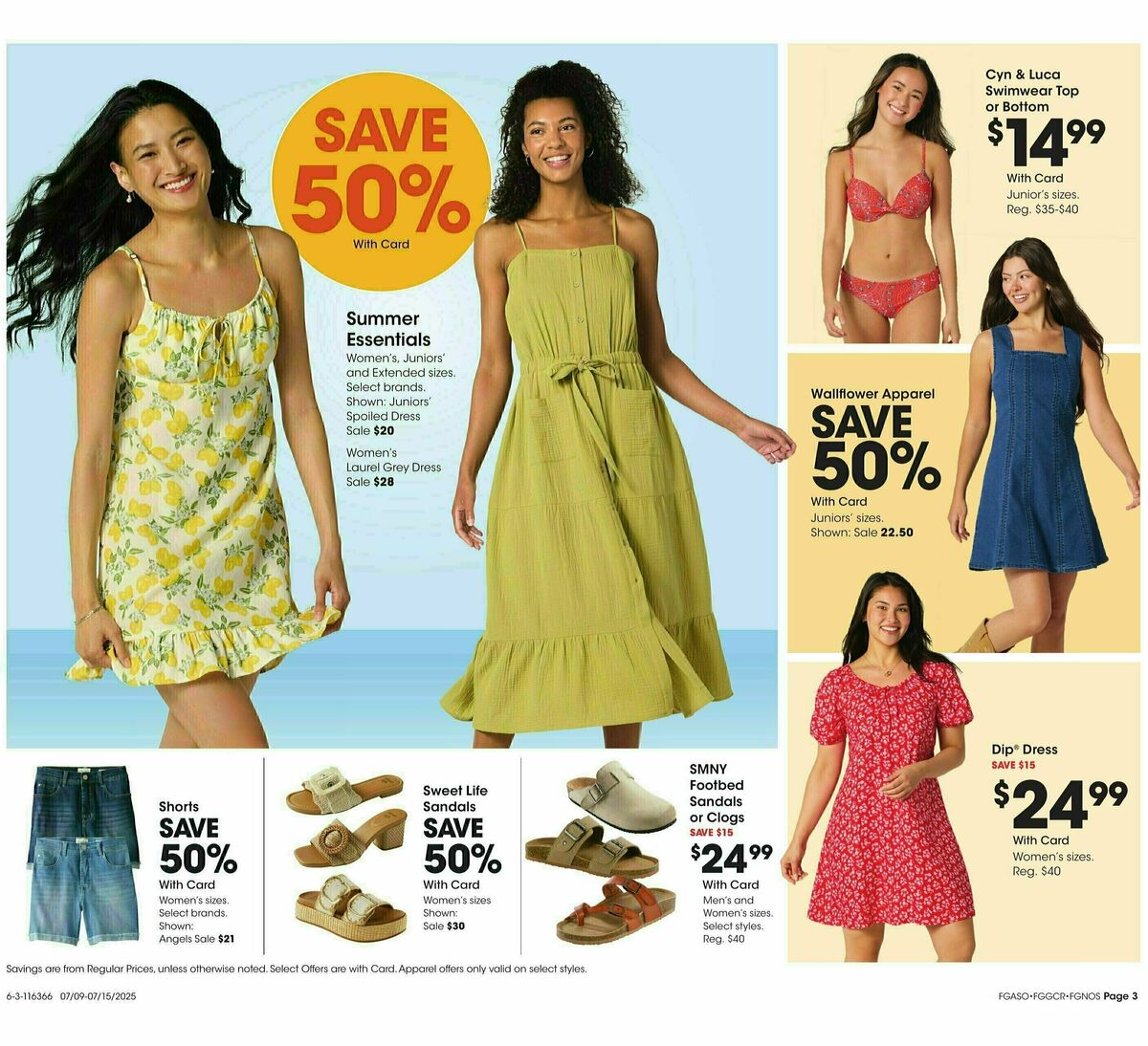 Fred Meyer Home & Apparel Weekly Ad from July 9