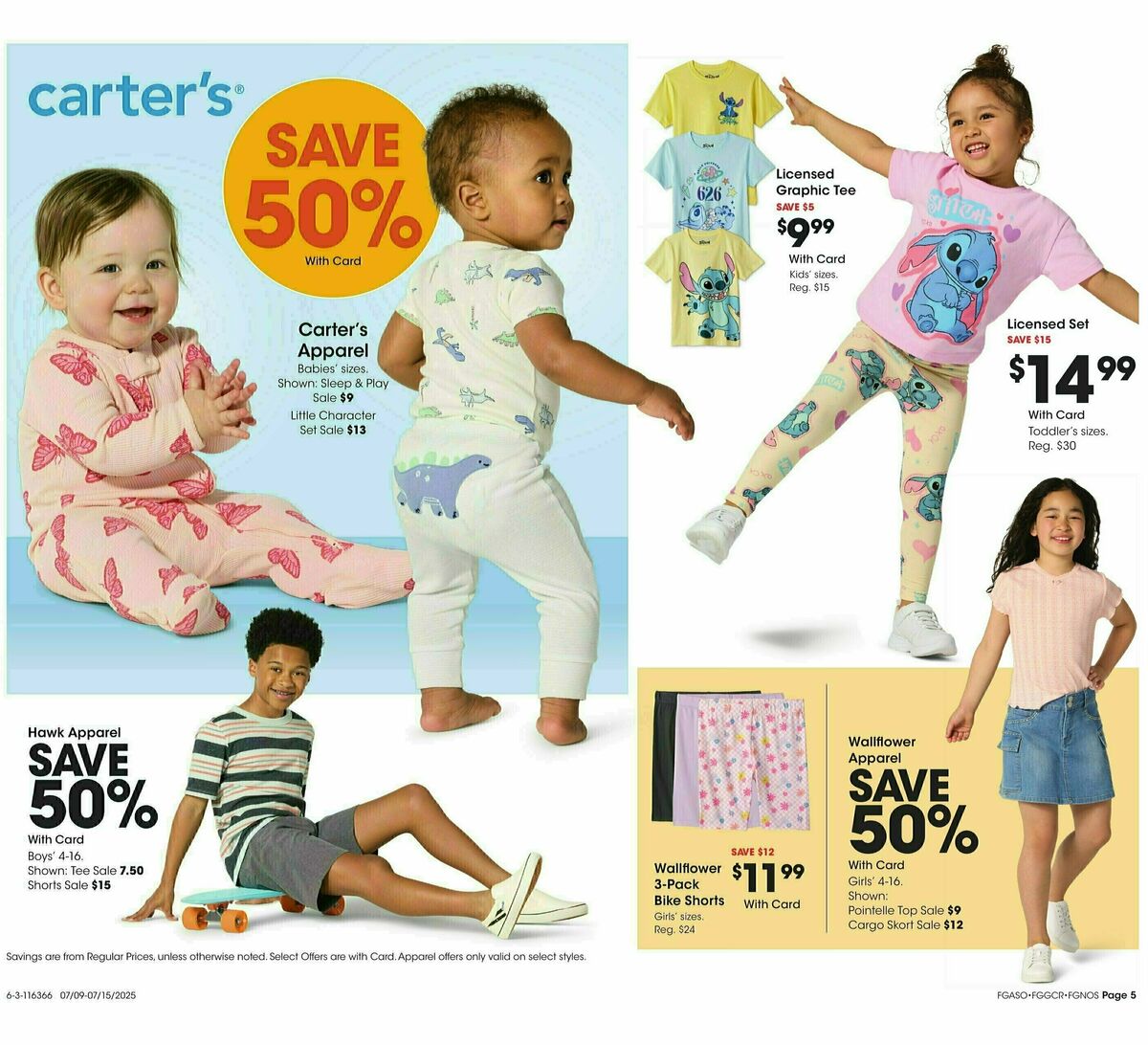Fred Meyer Home & Apparel Weekly Ad from July 9