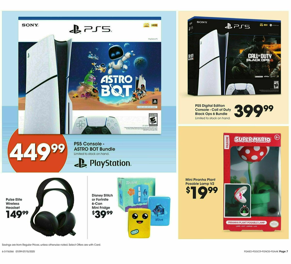 Fred Meyer Home & Apparel Weekly Ad from July 9