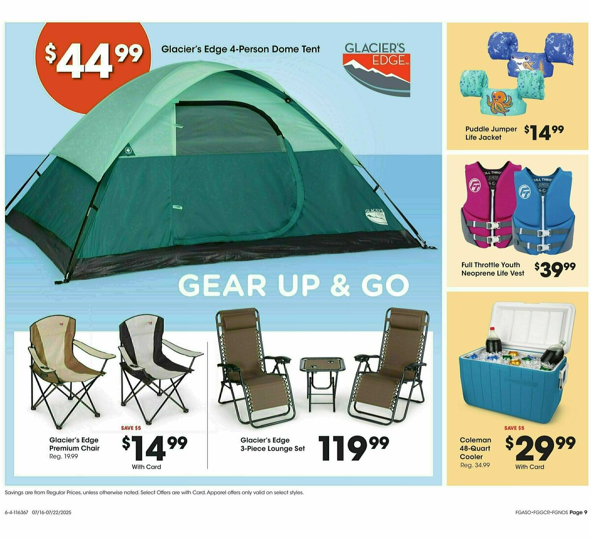 Fred Meyer Home & Apparel Weekly Ad from July 16