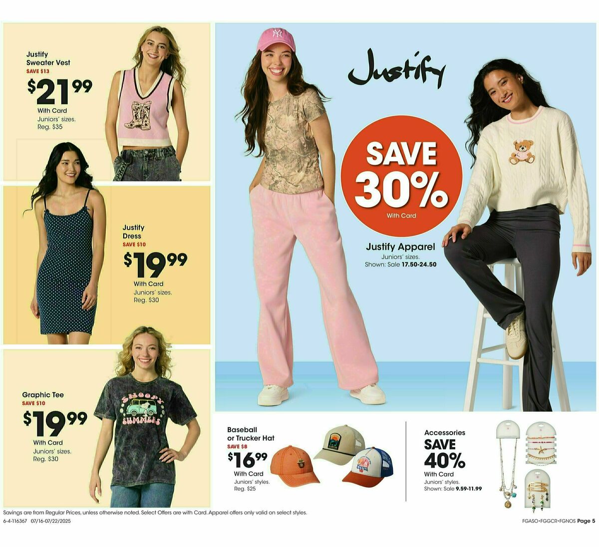 Fred Meyer Home & Apparel Weekly Ad from July 16