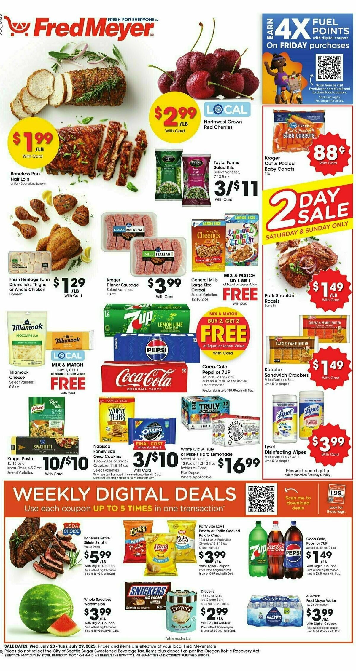 Fred Meyer Weekly Ad from July 23
