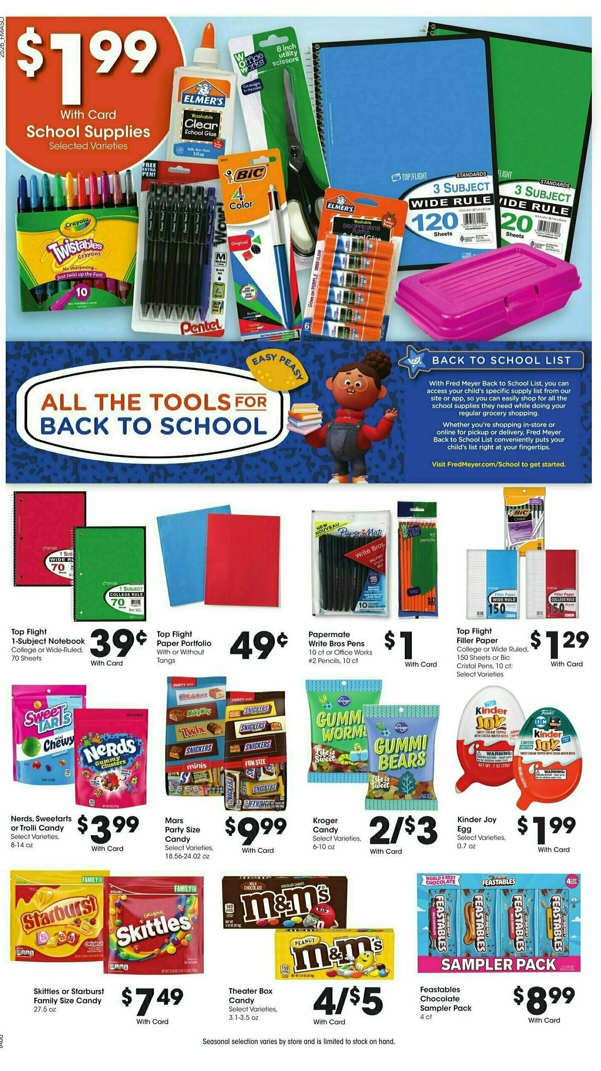 Fred Meyer Weekly Ad from July 30