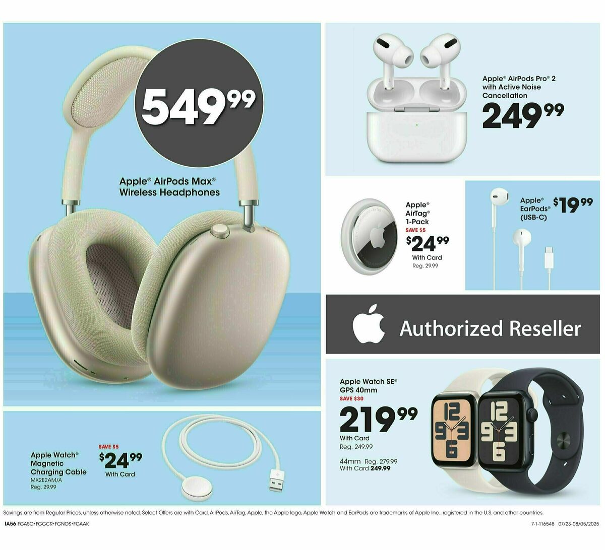 Fred Meyer Home & Apparel Weekly Ad from July 30