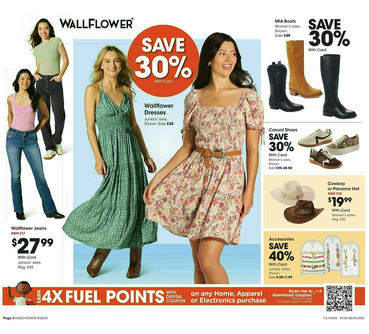 Fred Meyer Home & Apparel Weekly Ad from July 30