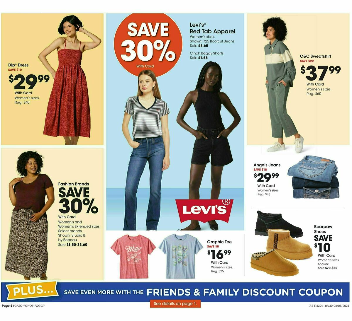 Fred Meyer Home & Apparel Weekly Ad from July 30