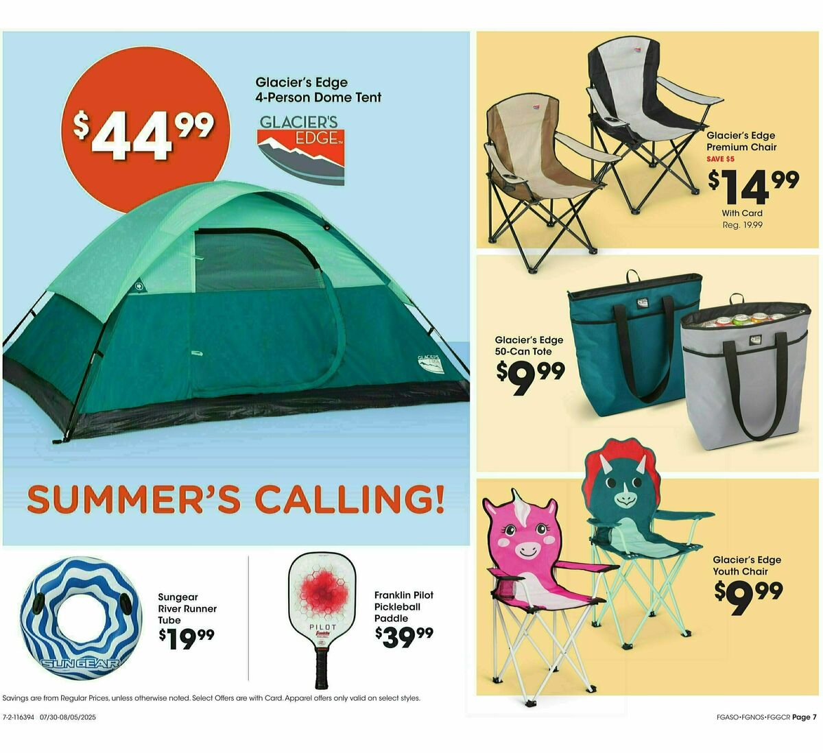 Fred Meyer Home & Apparel Weekly Ad from July 30