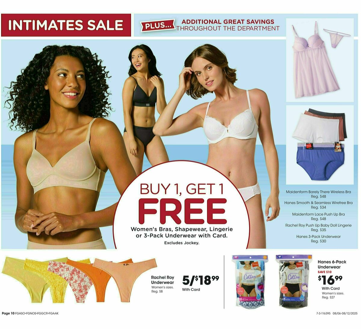 Fred Meyer Home & Apparel Weekly Ad from August 6