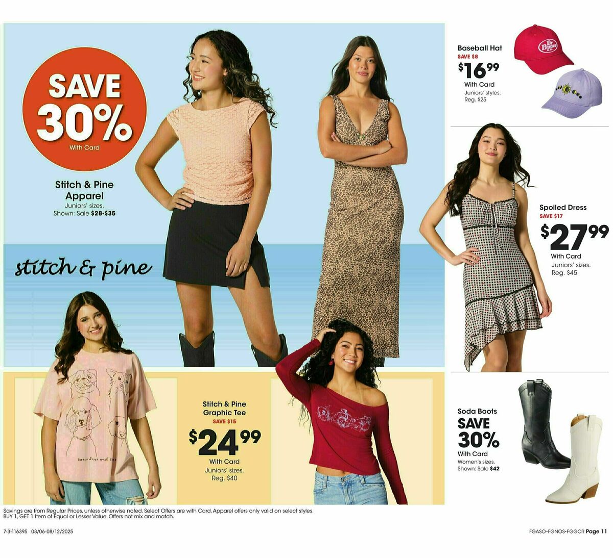 Fred Meyer Home & Apparel Weekly Ad from August 6