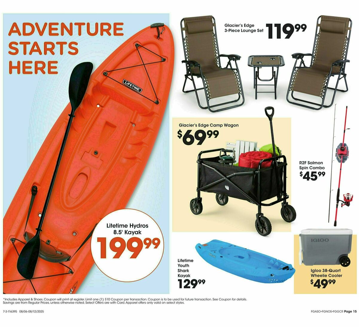 Fred Meyer Home & Apparel Weekly Ad from August 6