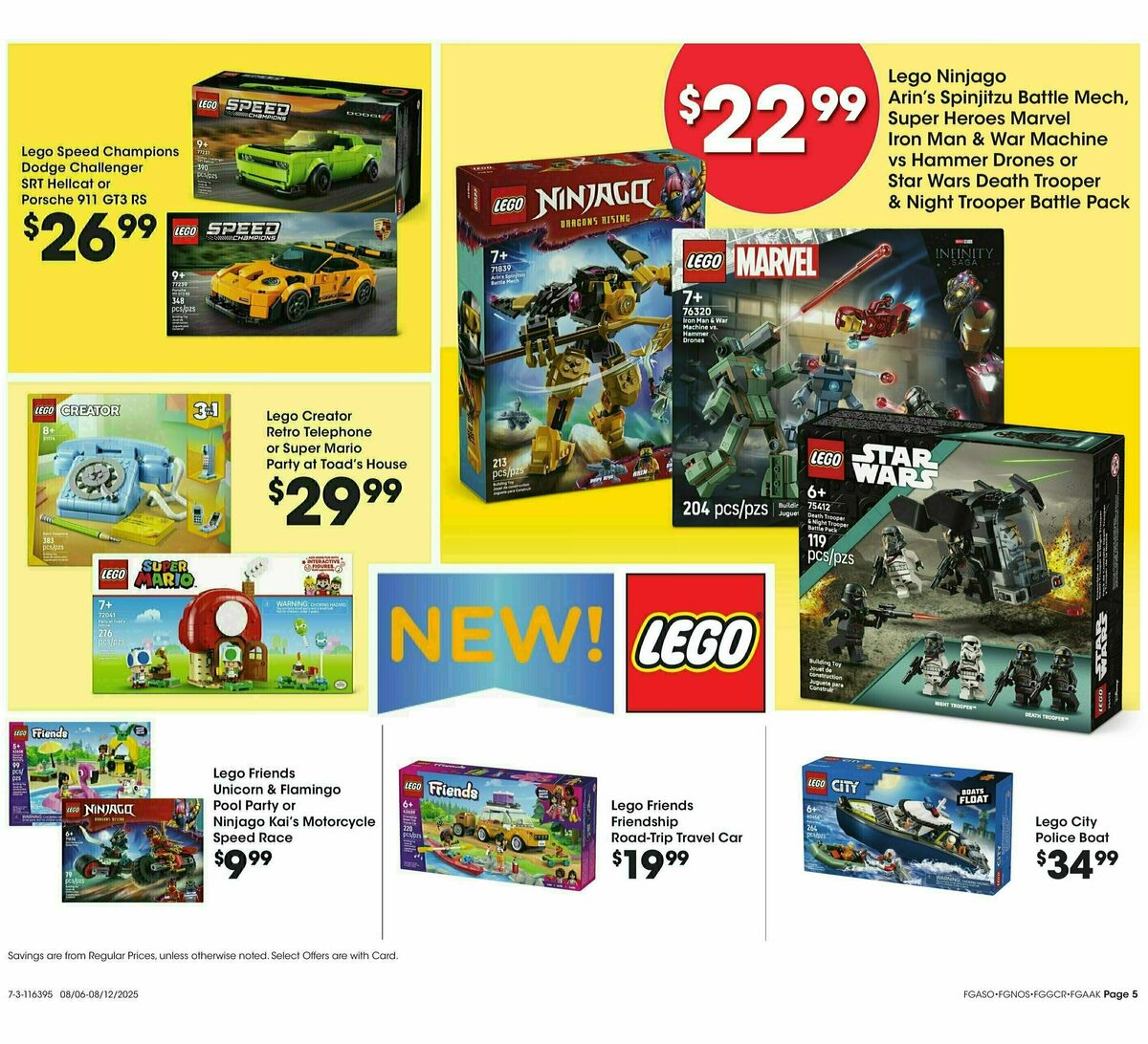 Fred Meyer Home & Apparel Weekly Ad from August 6