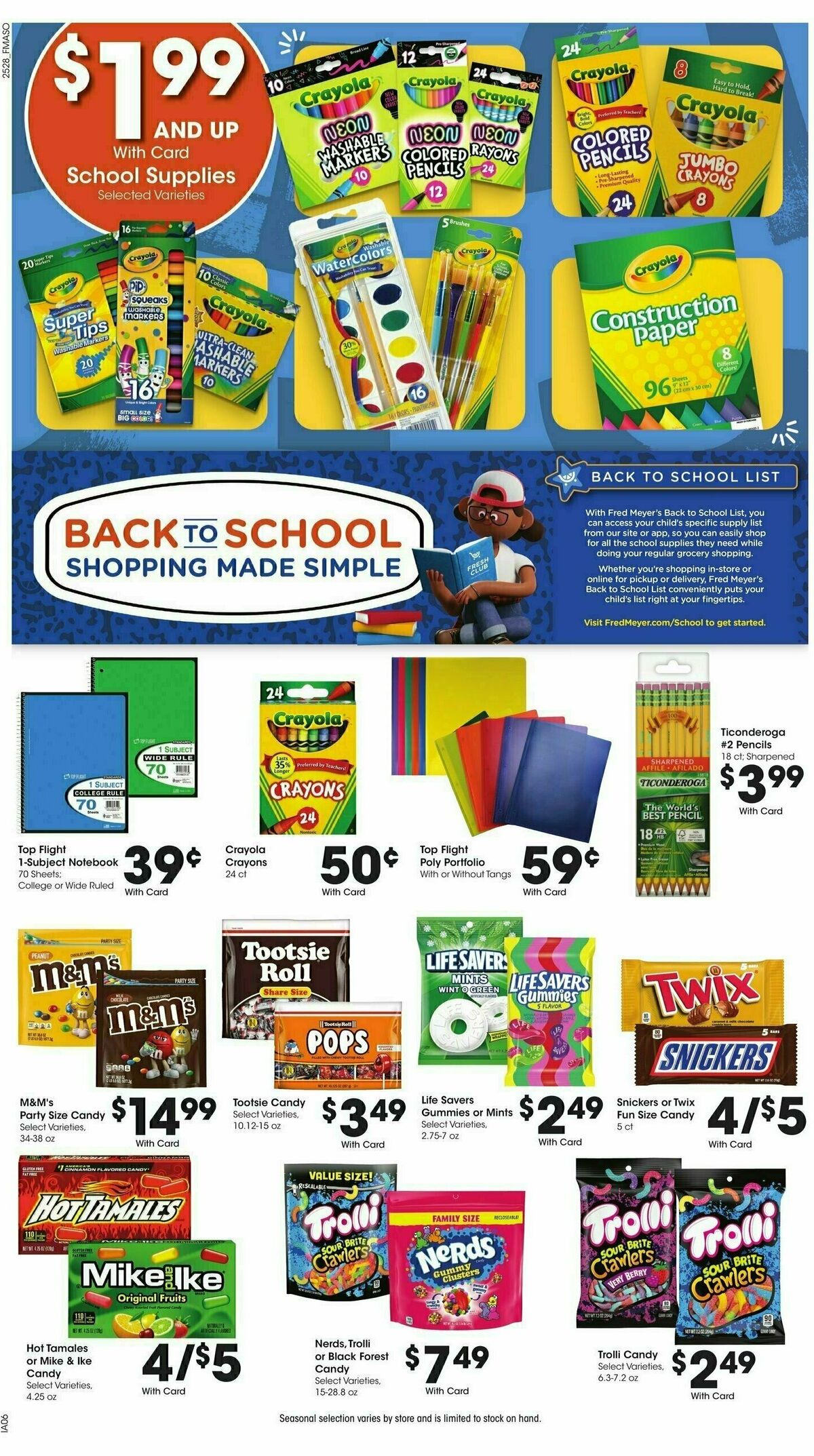 Fred Meyer Weekly Ad from August 13