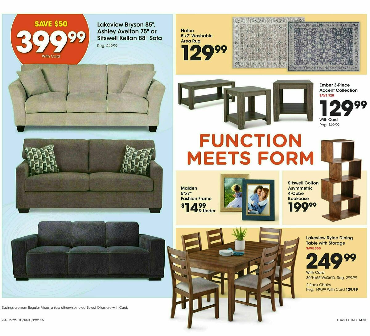 Fred Meyer Home & Apparel Weekly Ad from August 13