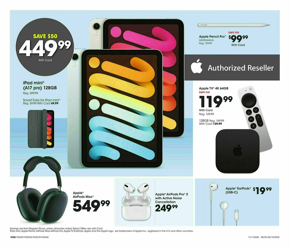 Fred Meyer Home & Apparel Weekly Ad from August 13