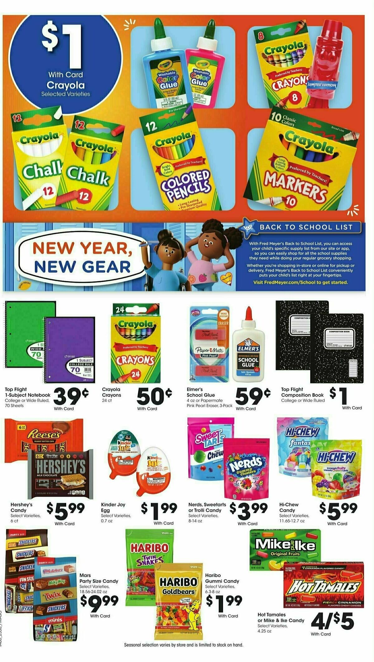 Fred Meyer Weekly Ad from August 27