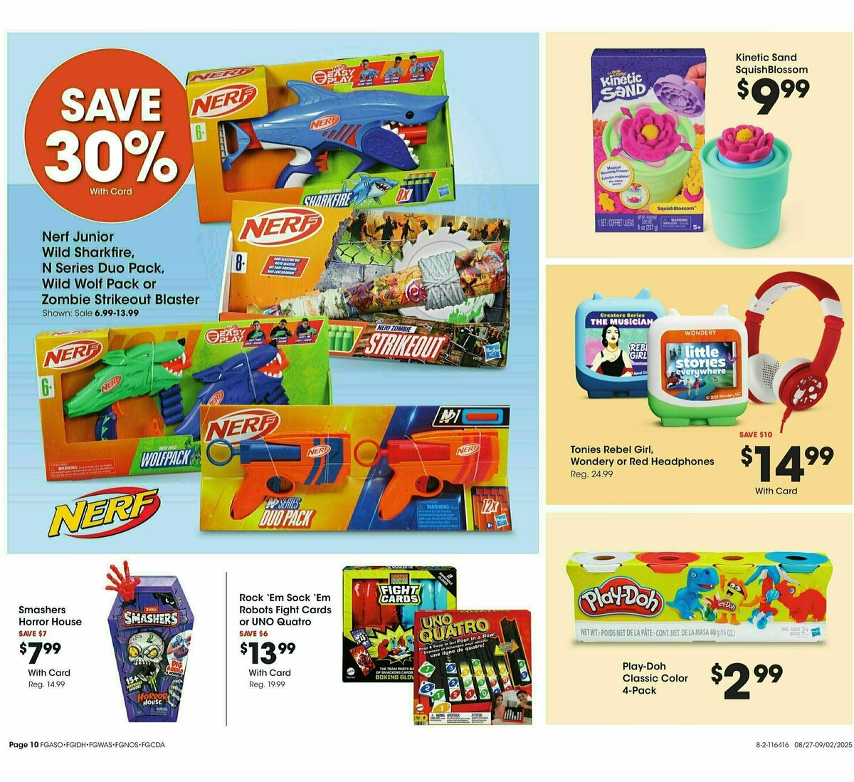 Fred Meyer Home & Apparel Weekly Ad from August 27