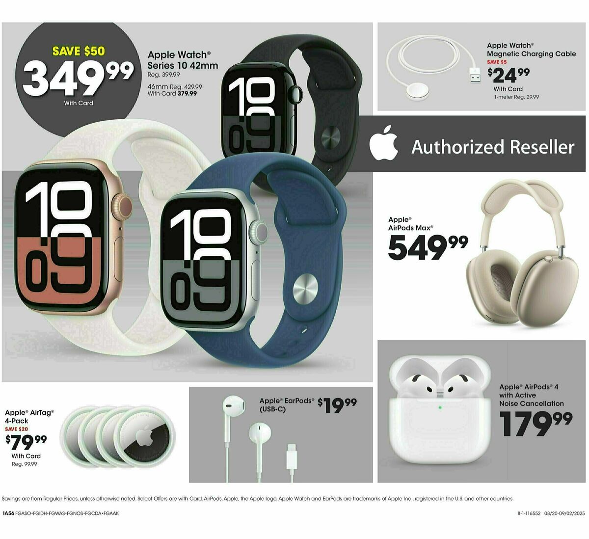 Fred Meyer Home & Apparel Weekly Ad from August 27