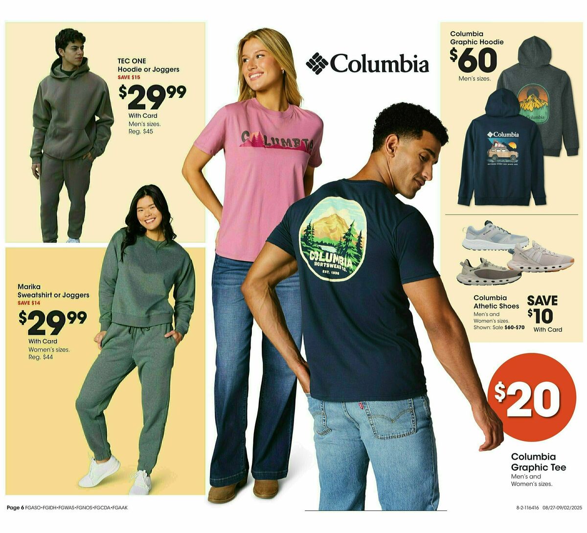 Fred Meyer Home & Apparel Weekly Ad from August 27