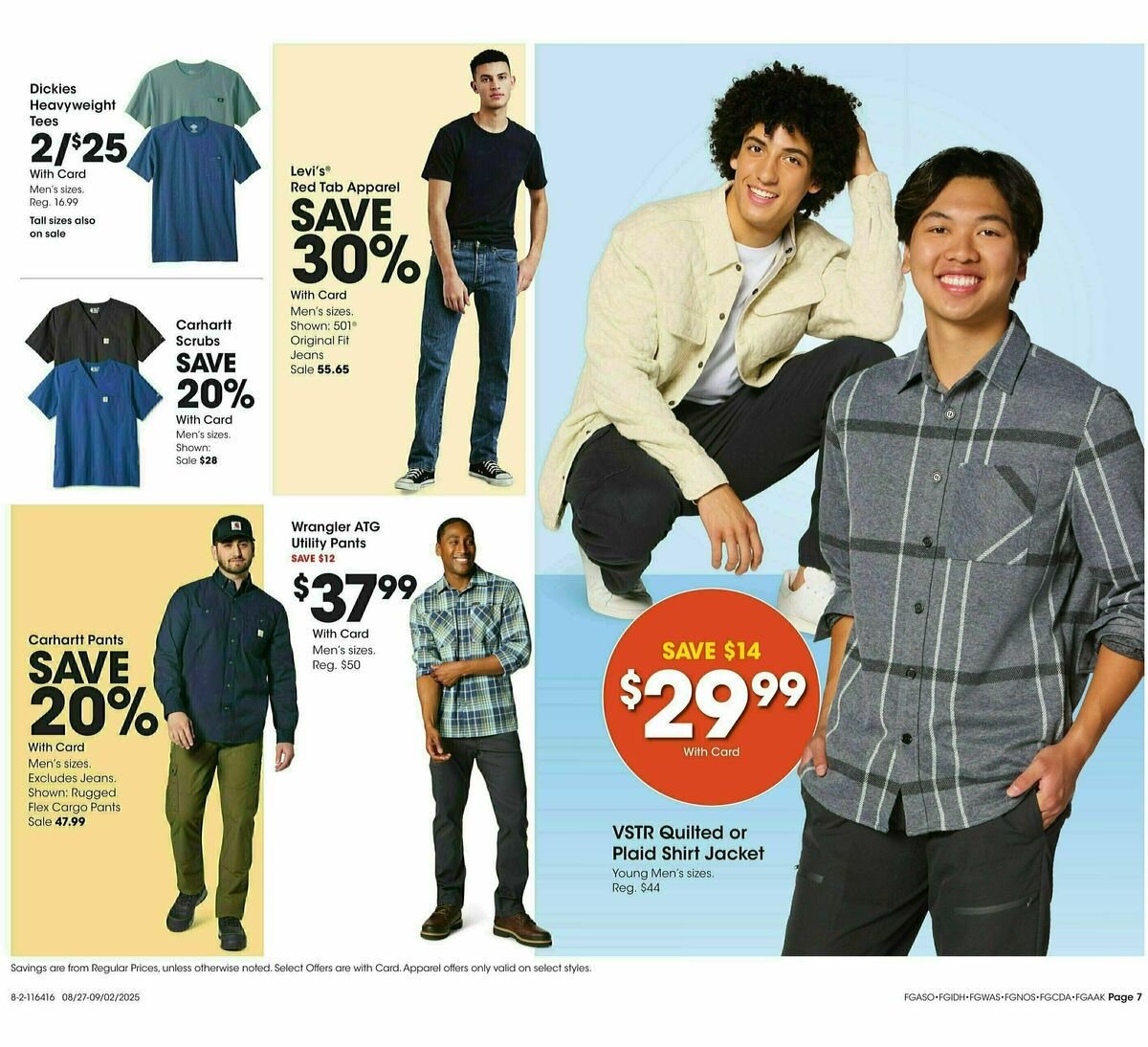 Fred Meyer Home & Apparel Weekly Ad from August 27