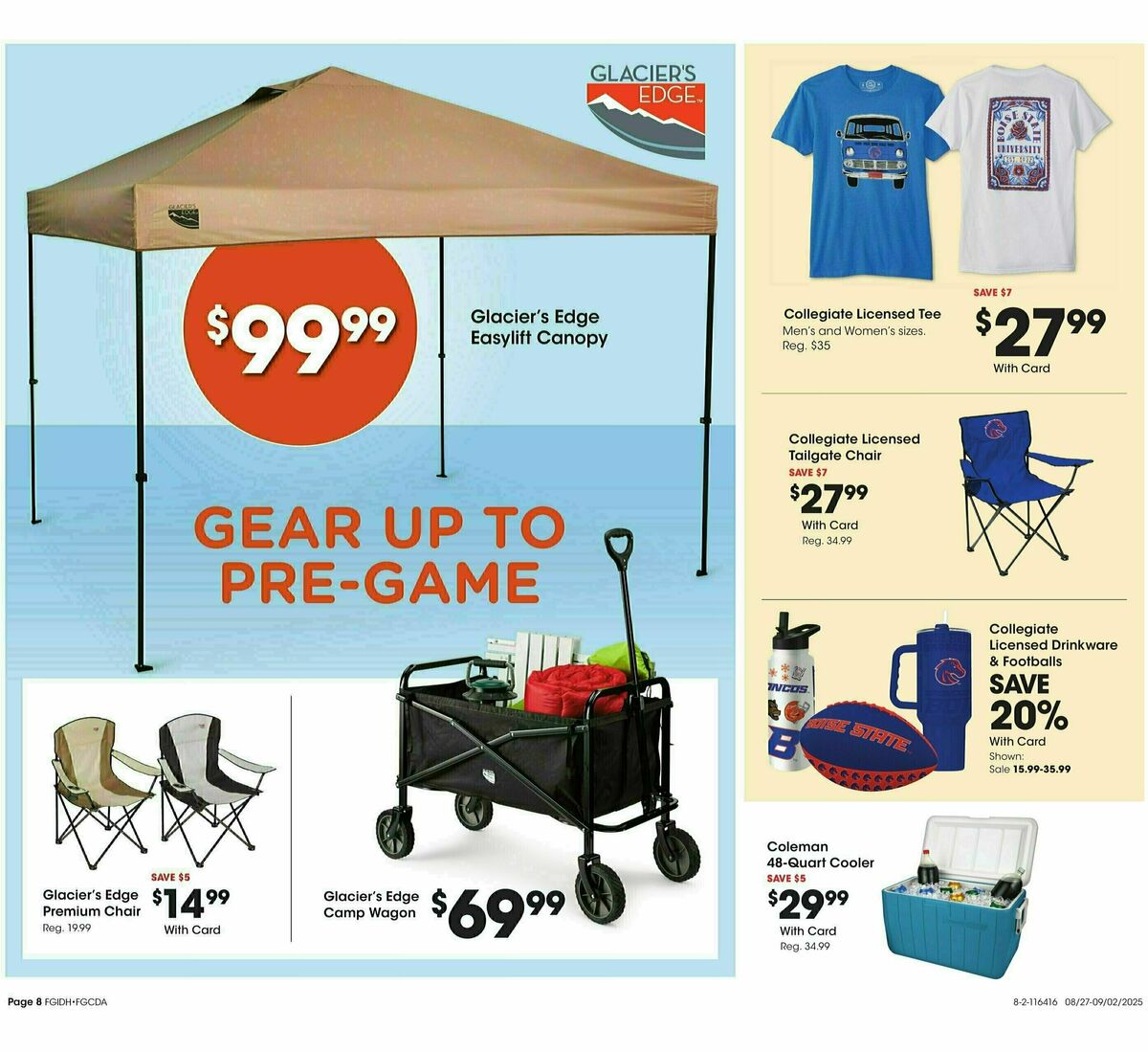 Fred Meyer Home & Apparel Weekly Ad from August 27