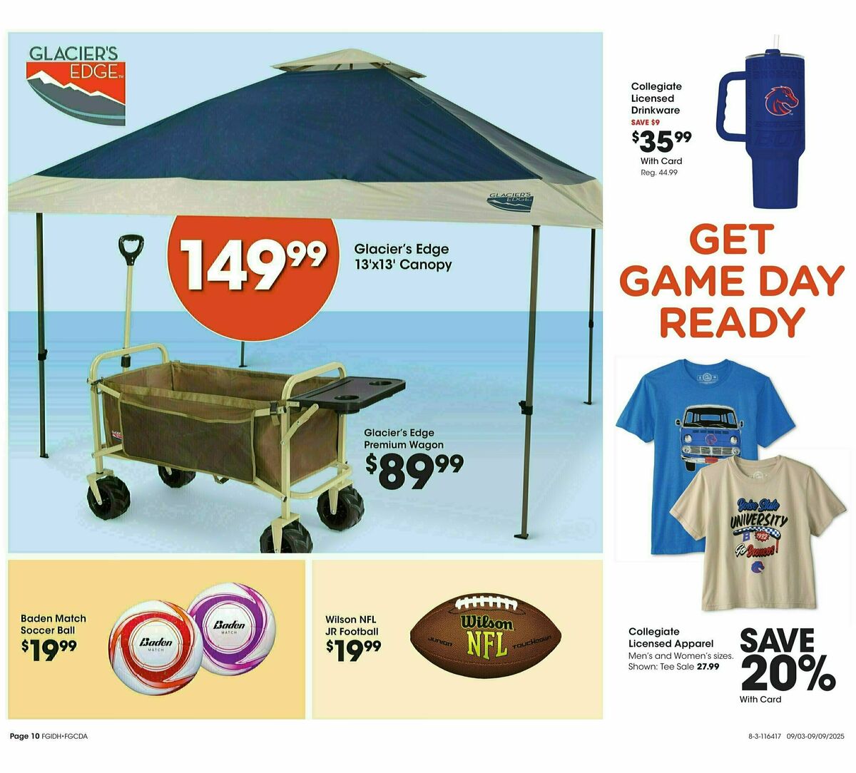 Fred Meyer Home & Apparel Weekly Ad from September 3