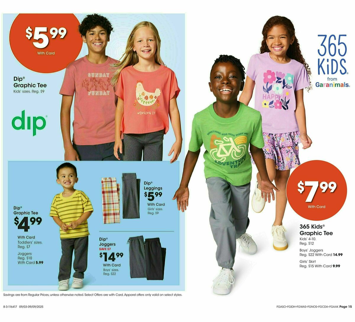 Fred Meyer Home & Apparel Weekly Ad from September 3