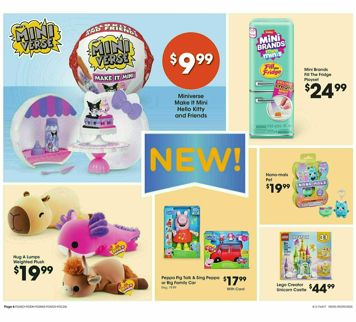 Fred Meyer Home & Apparel Weekly Ad from September 3